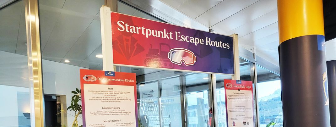 Ein Spaß für die ganze Familie: Die Escape Routes Rätselspiele auf den Pisten