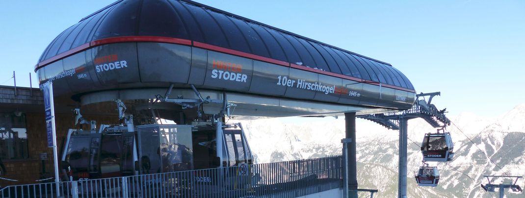 Die Hirschkogelbahn war die erste 10er-Gondelbahn Oberösterreichs