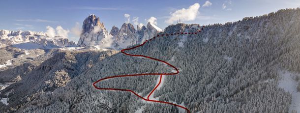 The new Pilat slope overcomes a difference in altitude of 778 metres.