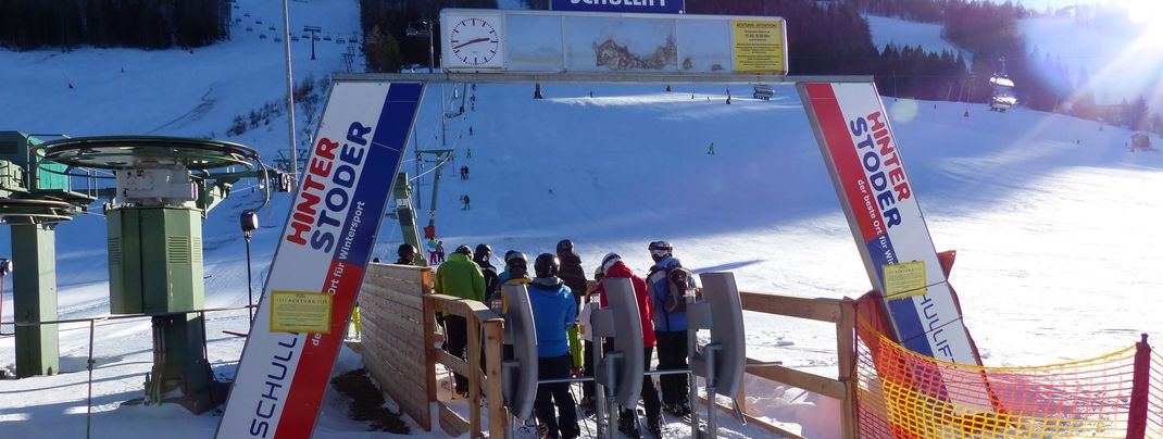 There are still some drag lifts in Hinterstoder