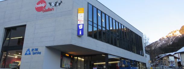 Gebäude Talstation Blatten