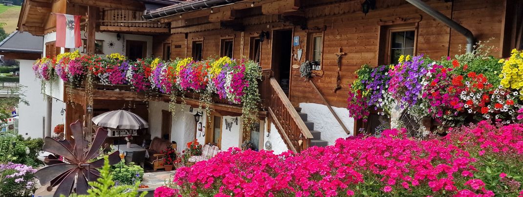 Badhaus im Sommerkleid