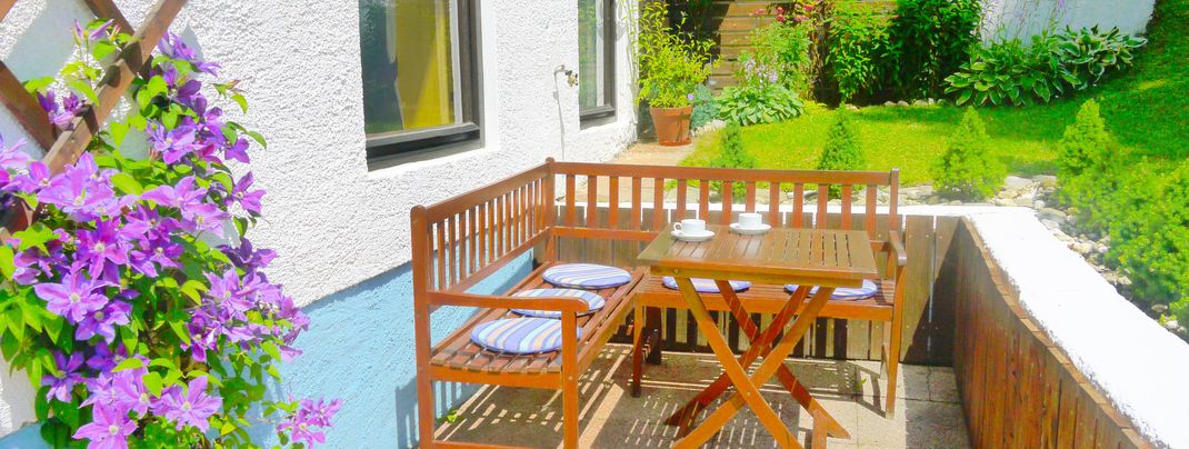 Eigene Terrasse