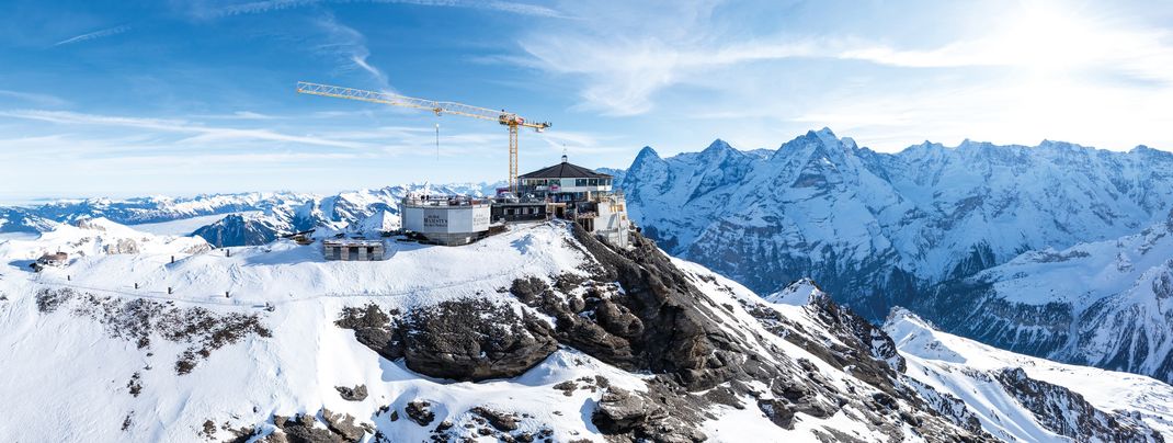 The aerial tramway to the Schilthorn is the last project to be tackled.