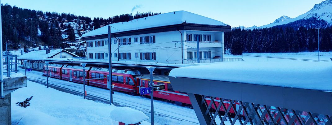 Die Tageskarte Arosa Lenzerheide gilt auch als Ticket für Bahn und Bus.