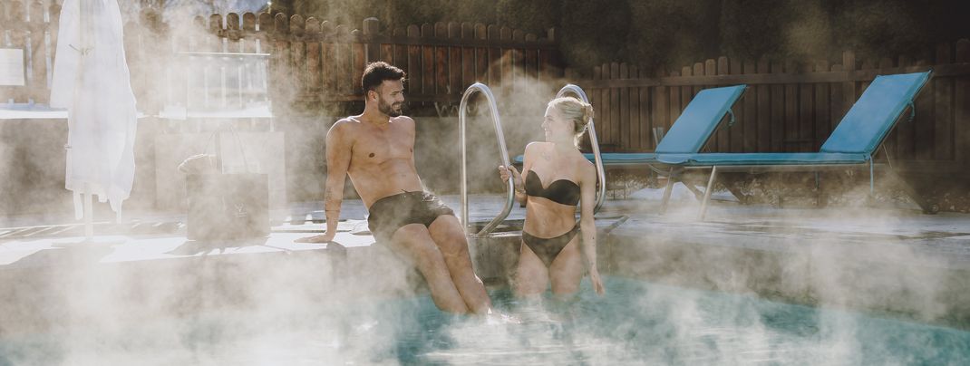 Beheizter Außenpool