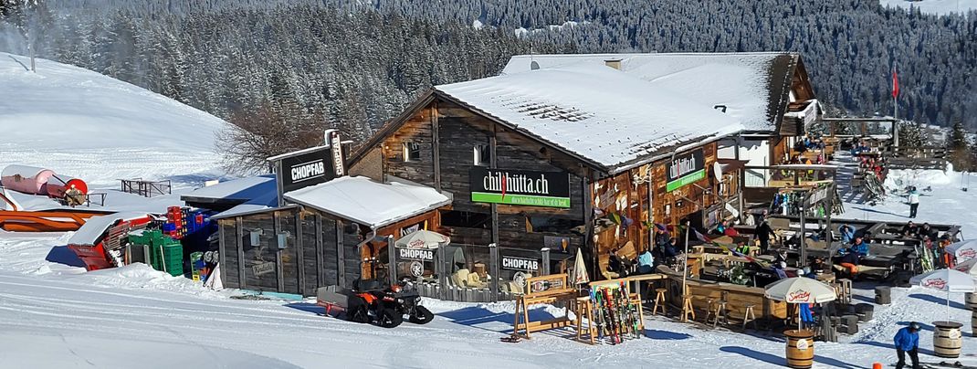 Viele urige Bergrestaurants laden mit ihrem Alpencharme zum Verweilen ein