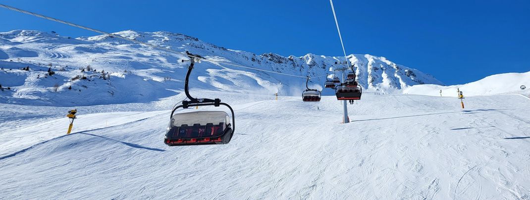 Auf den breiten Pisten haben sowohl Anfänger als auch Fortgeschrittene ihren Spaß