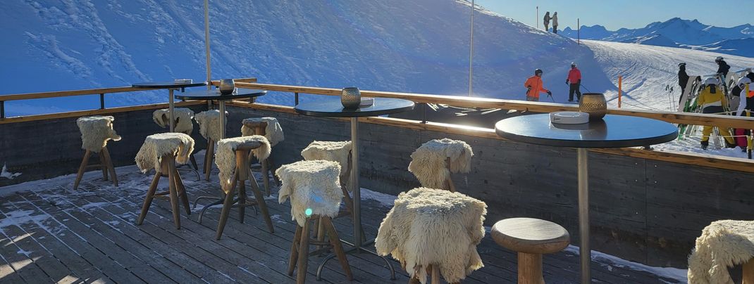 There are plenty of inviting spots for a quick break.