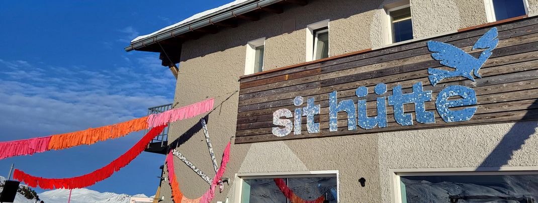 In der sit hütte kannst du die Sonne mit am längsten genießen