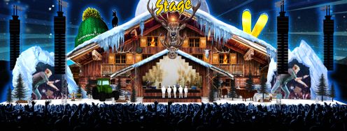 Die neue Planai-Alm-Stage in Schladming misst 50 mal 20 Meter.