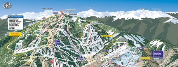 Information about the ski resort Beaver Creek
