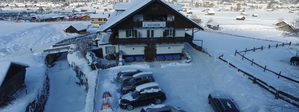 Hotel mit Blick auf Garmisch-Partenkirchen