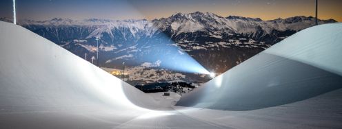 Spektakulärer Anblick: Die Superpipe 