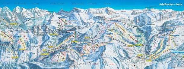 Detaillierte Infos zum Langlauf und den Loipen im Langlaufgebiet Lenk im Simmental
