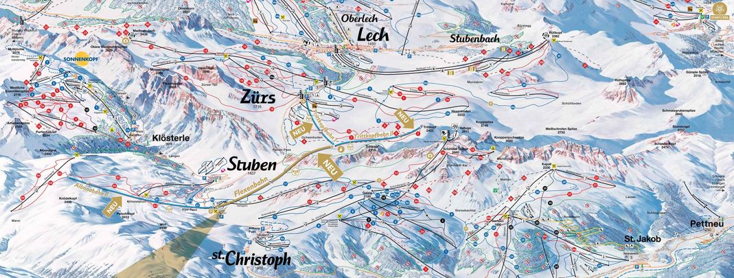 Detaillierte Infos zur Unterkunft Hotel Sporthotel St. Anton