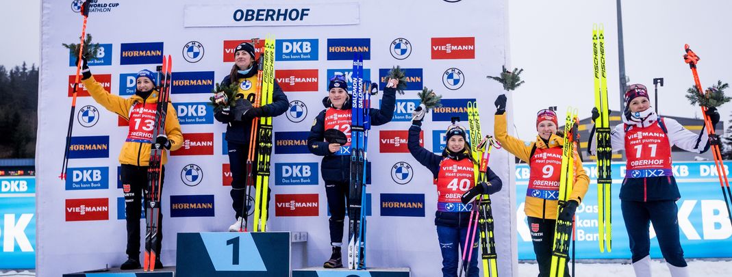 Mit Franziska Preuß und Janina Hettich-Walz schafften es gleich zwei DSV-Damen in die Top 6.
