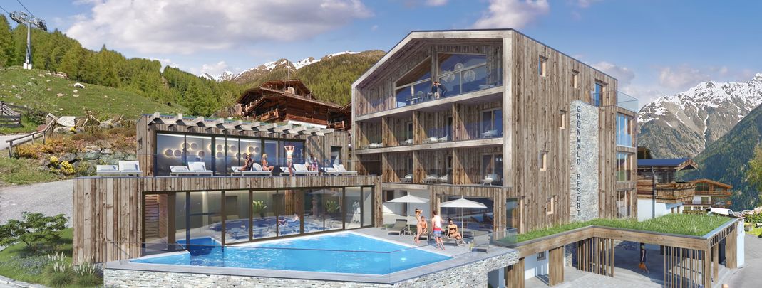 Action, Erholung und einmalige Panoramen - das alles erwartet dich im Grünwald Resort in Sölden.