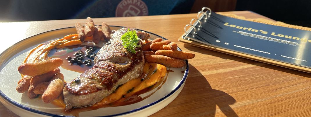 Essen in der Laurins Lounge