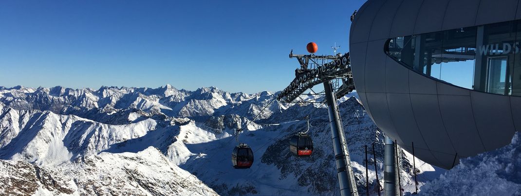 Bergfahrt mit Komfort auf höchstem Niveau: Die neue Wildspitzbahn