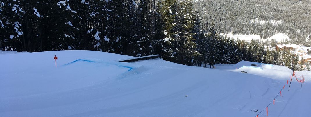 Im Panorama Mountain Resort gibt es den größten Snowpark der Region.