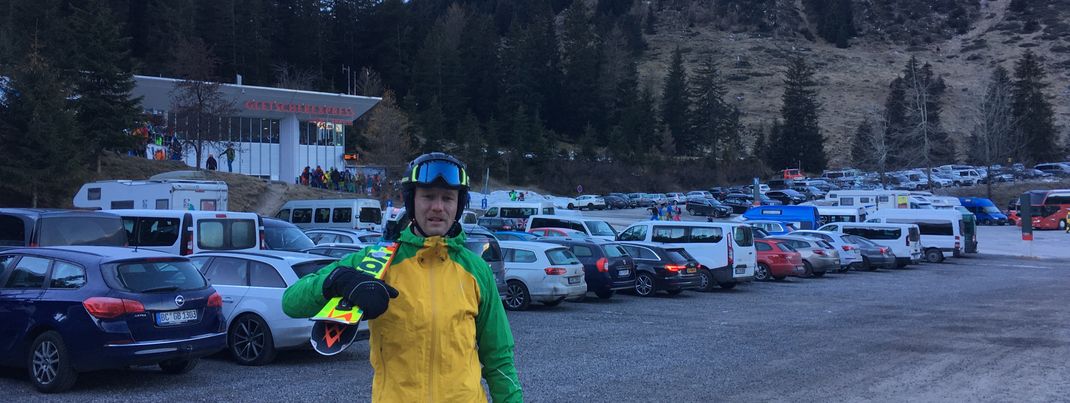 Kostenlose Parkplätze direkt an der Talstation des Gletscherexpress