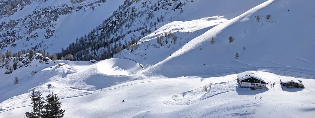 Landschaftlich ein sehr schönes Skigebiet.