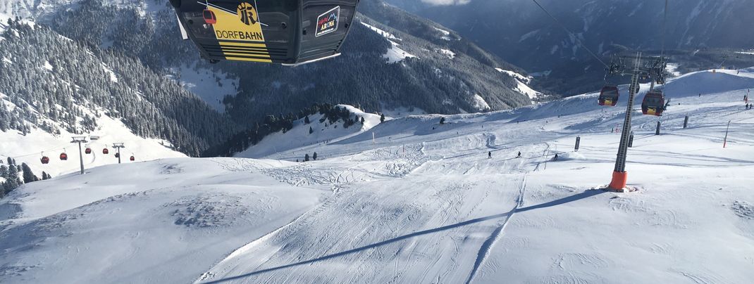 Wer sich früh auf den Weg machte, wurde wie hier in Königsleiten mit perfekten Pisten belohnt.