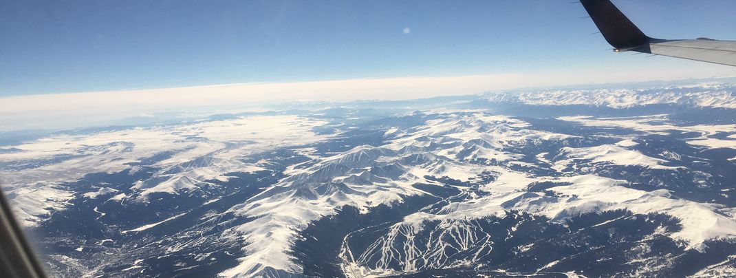 You can fly directly to Denver from Frankfurt or Munich.