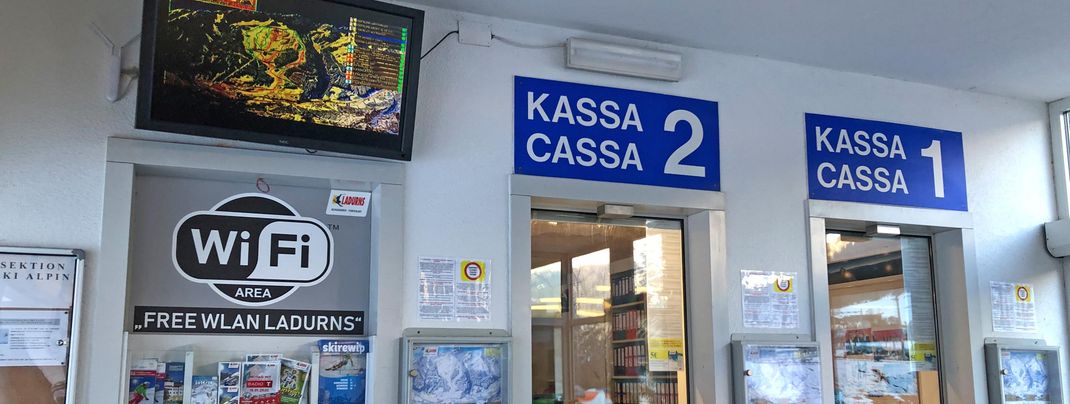 Ladurns bietet seinen Gästen verschiedene Skipass-Varianten.