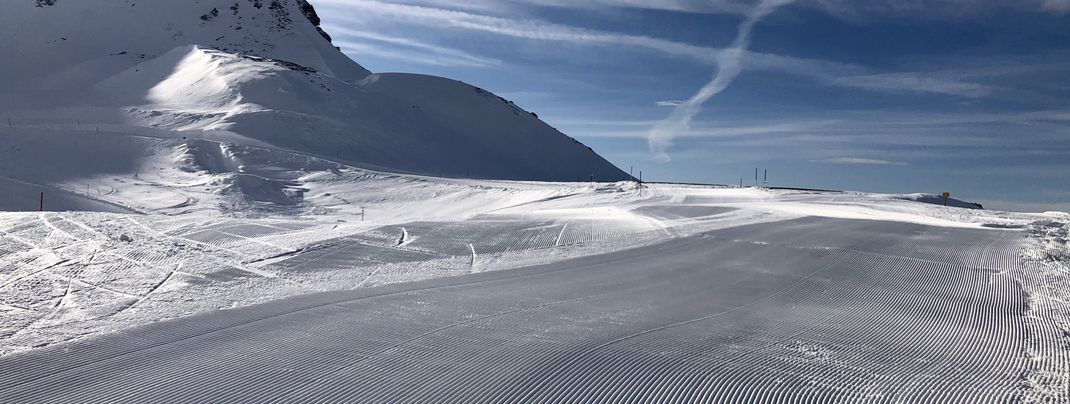 Der Mölltaler Gletscher bietet auch im Frühjahr noch tolle Pistenverhältnisse.