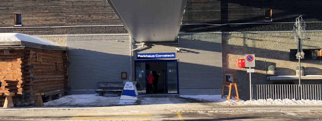 Parking garage at Surlej