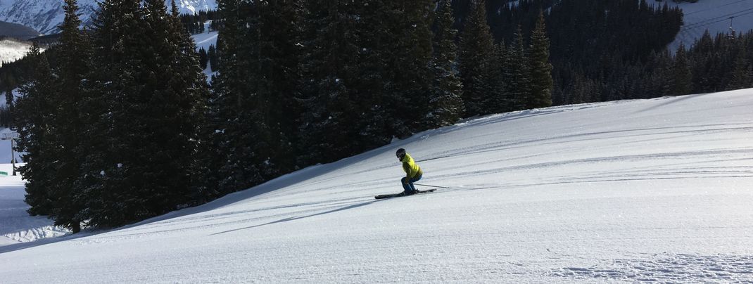 Die Pisten in Vail sind bestens präpariert.