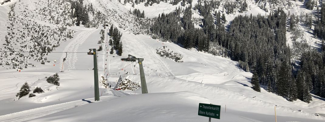 The friendly lift staff at the T-bar lifts will help you get started.
