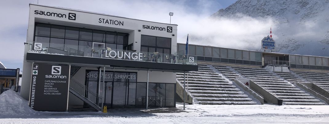 At the Rettenbach Glacier you can find a permanent test center.