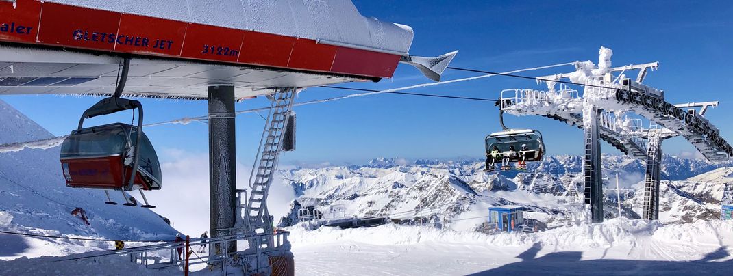 Dank seiner hohen Lage dauert die Skisaison am Mölltaler Gletscher besonders lange.