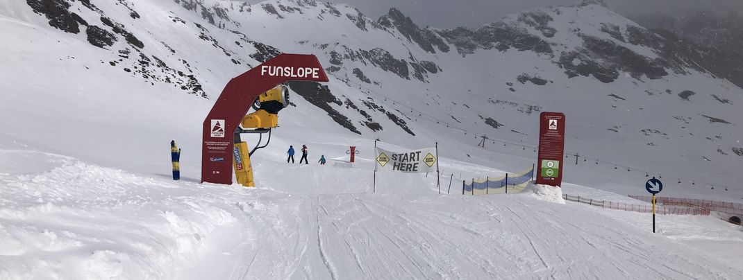 An der 8er-Sesselbahn Giggijoch gibt es eine Funslope.