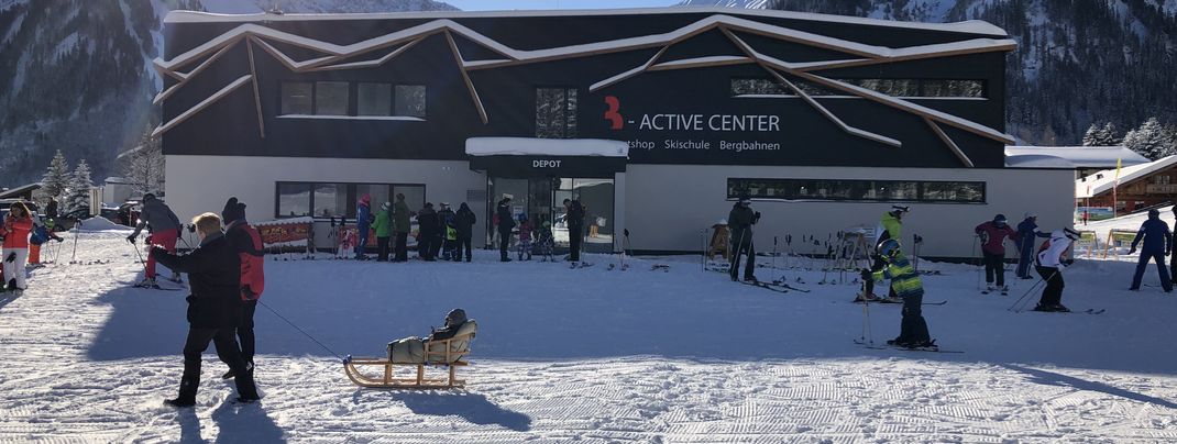 At the B-Active Center there are toilets with baby changing facilities.