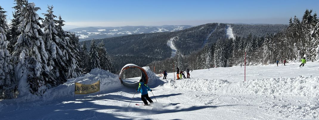 Funslope with wave trail and tunnel at Reischlberg.