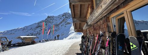 Kaiserwetter erwartete uns in dieser Woche beim Skifahren in St. Johann in Tirol.