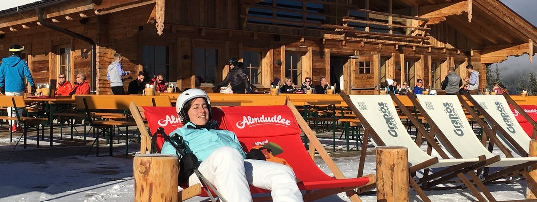 Einkehren und die Sonne genießen: Am Eröffnungswochenende war immer ein Liegestuhl frei.