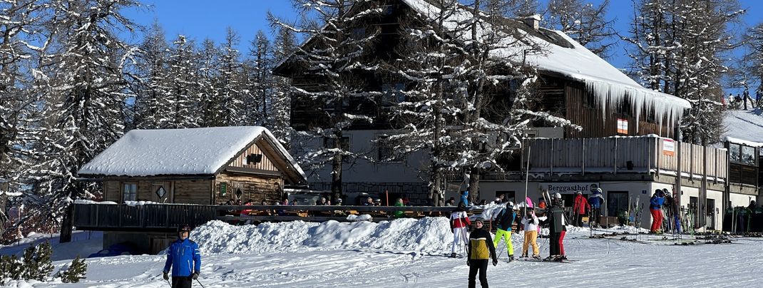 The Berggasthof Höss scores with its view.