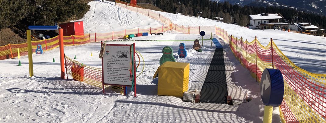Kids Area of the ski school