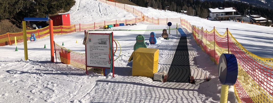 Kids area of the ski school at Zettersfeld