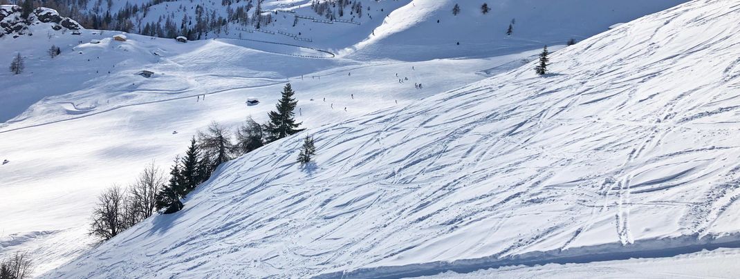 Ein richtiges Freeride-Gebiet ist in Ladurns allerdings nicht vorhanden.