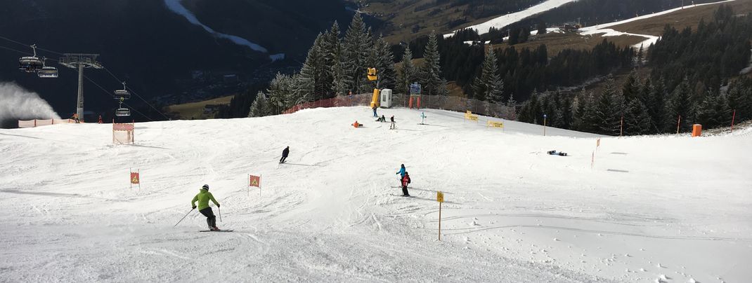 Endlich wieder die Pisten hinunterwedeln.