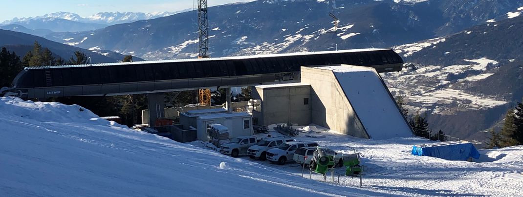 Die Bauarbeiten laufen seit Sommer 2022.