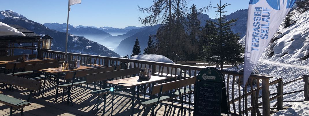 Lienz bietet sehr schöne Einkehrmöglichkeiten.