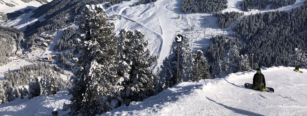 Hochfügen ist für seinen Tiefschnee bekannt.