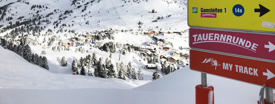 The My Track ski circuit for older children and teenagers has some action elements.